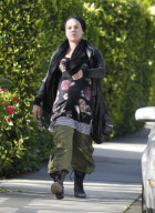 EXCLUSIVE... Exclusive... Pink Bumps Around Town And Looks Ready To Pop 