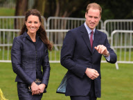 Prince William and Catherine Middleton visit the Darwen Aldridge Community Academy, Darwen, Lancashire, Britain - 11 Apr 2011