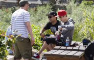 Justin Bieber out and about, Tzemah Junction, Israel - 12 Apr 2011