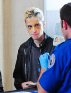 Samantha Ronson Flies Out with Two Black Eyes