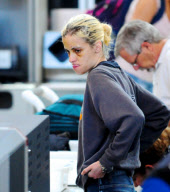 Samantha Ronson Flies Out with Two Black Eyes