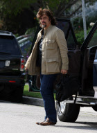 EXCLUSIVE... Exclusive... No Web..Grizzled Benicio Del Toro Lays Low Amidst Baby News 