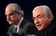 U.S.-WASHINGTON-IMF-STRAUSS-KAHN-PRESS CONFERENCE