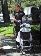 Christina Applegate's First Candid Baby Pictures