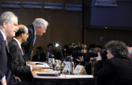 US-WASHINGTON-IMF-WB-IMFC-PRESS CONFERENCE