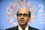 US-WASHINGTON-IMF-WB-IMFC-PRESS CONFERENCE