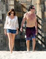 EXCLUSIVO.Cindy Crawford y Toby Maguire en Los Cabos.