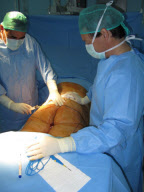 Woman has three metres of excess skin removed following 13st (168lbs) weight loss, Oxford, Britain - Mar 2011