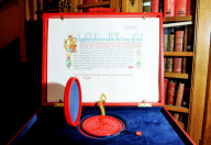Queen Elizabeth II's 'Instrument of Consent' at the House of Lords, London, Britain - 21 Apr 2011