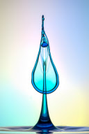 Artist  Markus Reugels' photographs of water droplets, Bavaria, Germany - Apr 2011