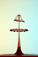 Artist  Markus Reugels' photographs of water droplets, Bavaria, Germany - Apr 2011