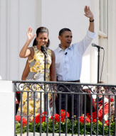 President Barack Obama and First Family attend the 2011 White House Easter Egg Roll, Washington DC, America - 25 Apr 2011