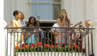 President Barack Obama and First Family attend the 2011 White House Easter Egg Roll, Washington DC, America - 25 Apr 2011