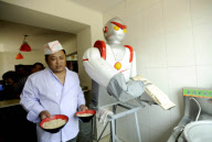 #CHINA-LIAONING-SHENYANG-ROBOT CHEF-SLICED NOODLES (CN)