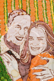 'Catherine Middleton and Prince William Carvery Portrait'-Birmingham, United Kingdom