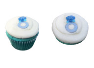 Lola's Cupcakes create Royal Wedding inspired cupcakes, London, United Kingdom