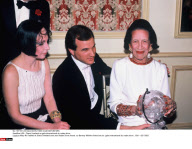 USA : Diana Vreeland au gala international du rodeo drive.