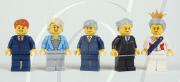 LEGO wedding ceremony model, Sheffield, Britain - 10 Apr 2011