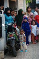 22-year-old Mohamad Irfan who is just 77cm tall, Kampung Poncol, Bekasi, West Java, Indonesia - 19 Apr 2011