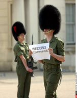 UK: ROYAL WEDDING PROCESSION REHEARSAL & SET-UP