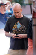 *EXCLUSIVE*  Bruce Willis is ready to "Lay the Favorite" in Vegas