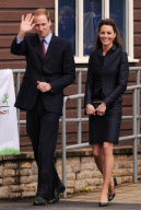 Prince William and Catherine Middleton visit the Darwen Aldridge Community Academy, Darwen, Lancashire, Britain - 11 Apr 2011
