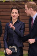 Prince William and Catherine Middleton visit the Darwen Aldridge Community Academy, Darwen, Lancashire, Britain - 11 Apr 2011