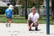 *EXCLUSIVE* Eric Dane and Billie Beatrice have a Park Day