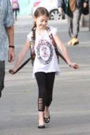 Michael Douglas and daughter Carys out and about, New York, America - 27 Apr 2011