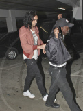 Russell Brand Hits A Parked Car And Leaves