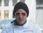 Lapo Elkann and Red Ferarri in London