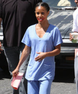 EXCLUSIVE  Jada Pinkett Smith in clown make up