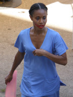 EXCLUSIVE  Jada Pinkett Smith in clown make up