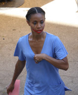 EXCLUSIVE  Jada Pinkett Smith in clown make up