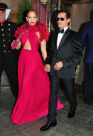 Jennifer Lopez And Marc Anthony Set Off For The Gala
