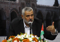 MIDEAST-GAZA-HAMAS-HANEYA-BIN LADEN