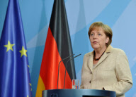 GERMANY-BERLIN-BIN LADEN-DEATH-MERKEL