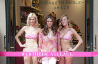 Elizabeth Hurley bei der Eršffnung ihrer Beach Boutique im Wertheim Village