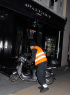 Robbery at the Anya Hindmarch store, Bond Street, London, Britain - 02 May 2011