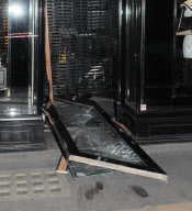 Robbery at the Anya Hindmarch store, Bond Street, London, Britain - 02 May 2011