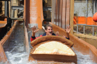 DAVID HASSELHOFF AT BLACKPOOL FAIR