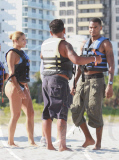 TREY SONGZ WITH FIRENDS IN MIAMI BEACH DURING JET SKY SESSION