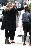 Adele at a London Spa, London, Britain  - 05 May 2011