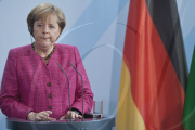 Angela Merkel und Viktor Orban geben in Berlin eine Pk
