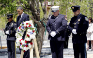 US President Barack Obama visits Ground Zero, New York, America - 05 May 2011