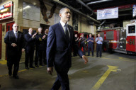 US President Barack Obama visits Ground Zero, New York, America - 05 May 2011