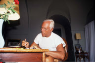 ITALIE/ GIORGIO ARMANI DANS SA VILLA DE   PANTELLERIA