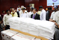 PAKISTAN-KARACHI-DRUGS-SEIZED