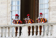 New 34  SwisGuard's Recruits Cerimony At The Vatican