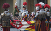 New 34  SwisGuard's Recruits Cerimony At The Vatican